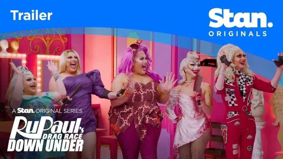 Wideo do serialu Drag Race Down Under — RuPaul's Drag Race Down Under Season 2 | TRAILER | A Stan Original Series.