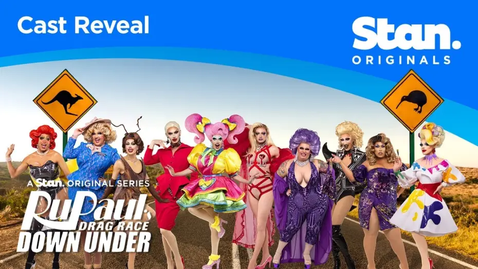 Видео к сериалу Drag Race Down Under — RuPaul's Drag Race Down Under | CAST REVEAL | A Stan Original Series.
