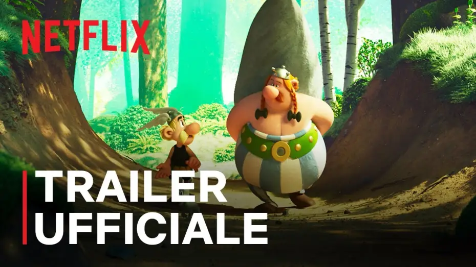 Видео к сериалу Asteriks i Obeliks: Walka wodzów — Asterix & Obelix: Il duello dei capi | Trailer ufficiale | Netflix Italia