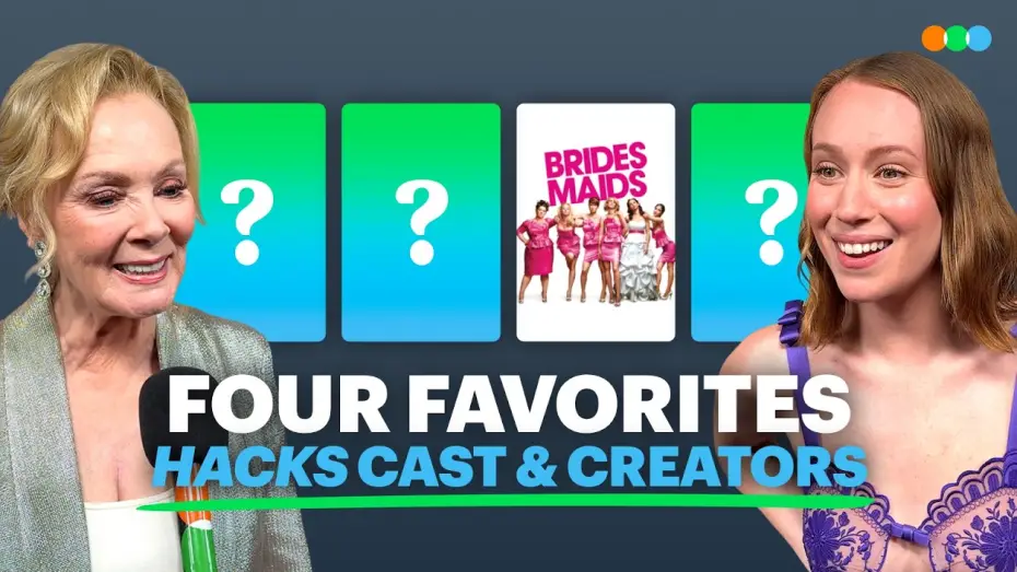 Wideo do serialu Hacks — Four Favorites with Jean Smart, Hannah Einbinder, Mark Indelicato, Megan Stalter and More