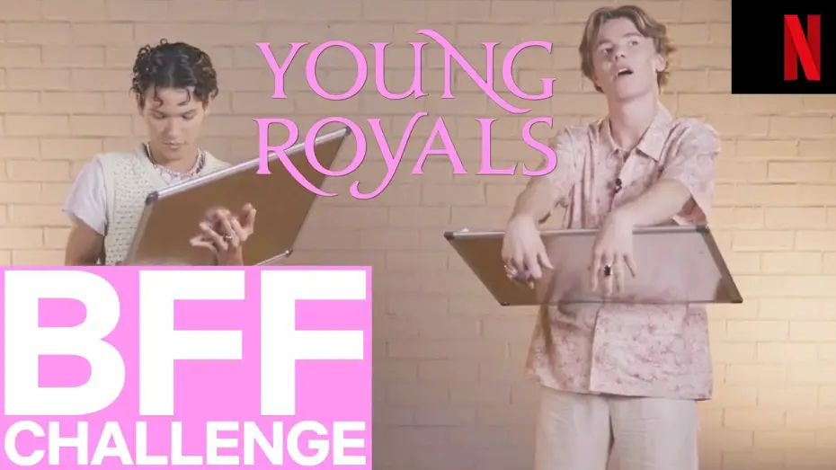 Видео к сериалу Książęta — BFF CHALLENGE avec le cast de Young Royals