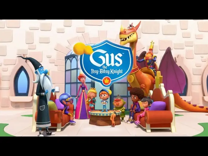 Wideo do serialu Gus. Mały–wielki rycerz — Gus The Itsy Bitsy Knight Trailer | Knowledge Kids