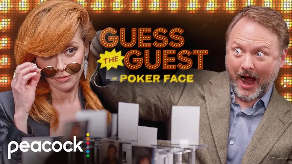 Wideo do serialu Poker Face — Natasha Lyonne & Rian Johnson Play: Guess the Guest!