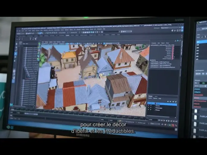 Видео к сериалу Idefiks i Nieugięci — [LES COULISSES] Idéfix et les Irréductibles - Décors et accessoires