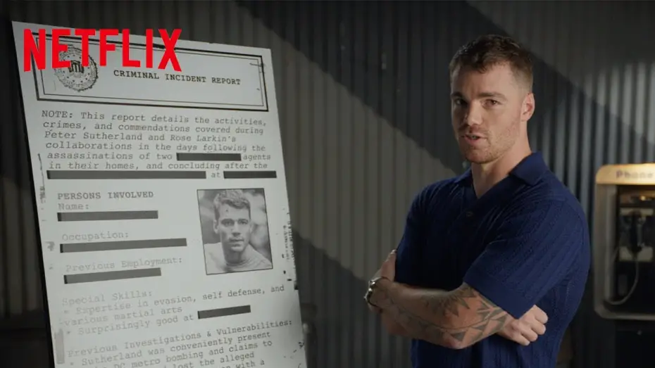 Wideo do serialu Nocny agent — Gabriel Basso Runs Through Redacted Case Files