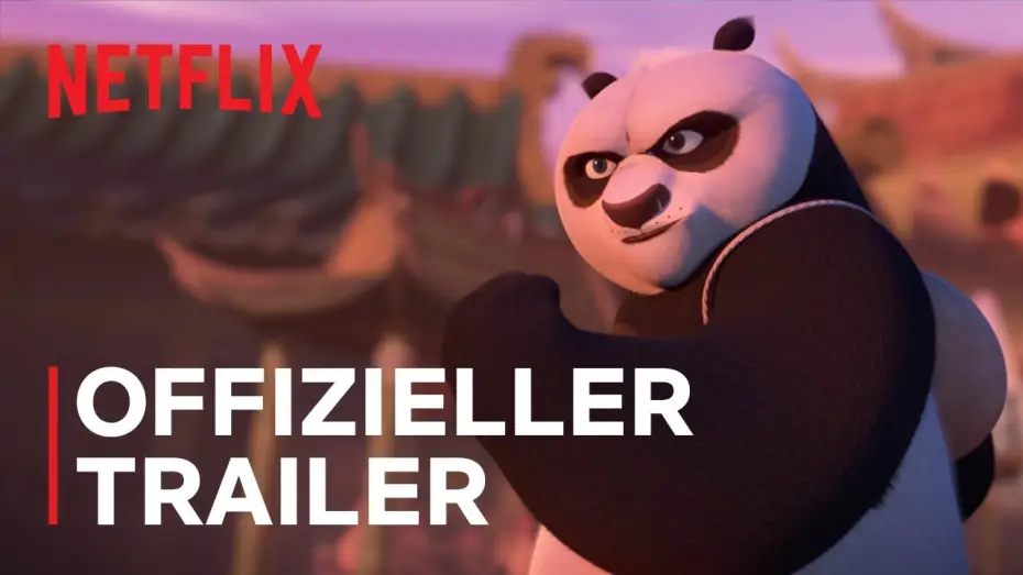Видео к сериалу Kung Fu Panda: Smoczy rycerz — Offizieller Trailer