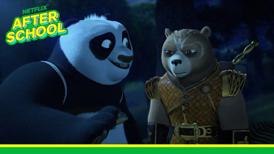 Видео к сериалу Kung Fu Panda: Smoczy rycerz — Po Spars With Wandering Blade