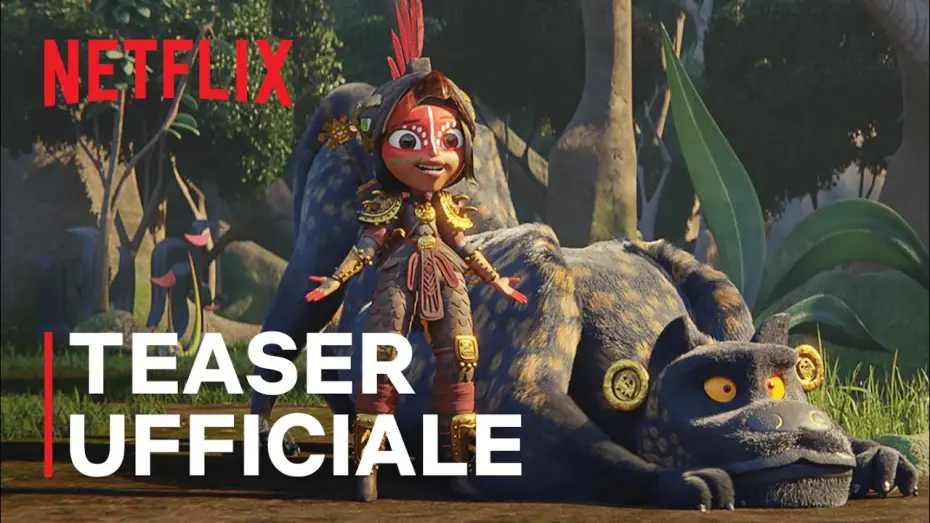 Видео к сериалу Wojownicza księżniczka Maya — Maya e i tre guerrieri | Teaser ufficiale | Netflix