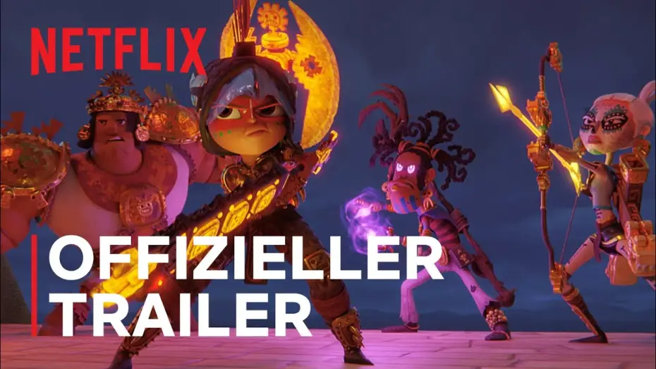 Видео к сериалу Wojownicza księżniczka Maya — Maya und die Drei | Offizieller Trailer | Netflix