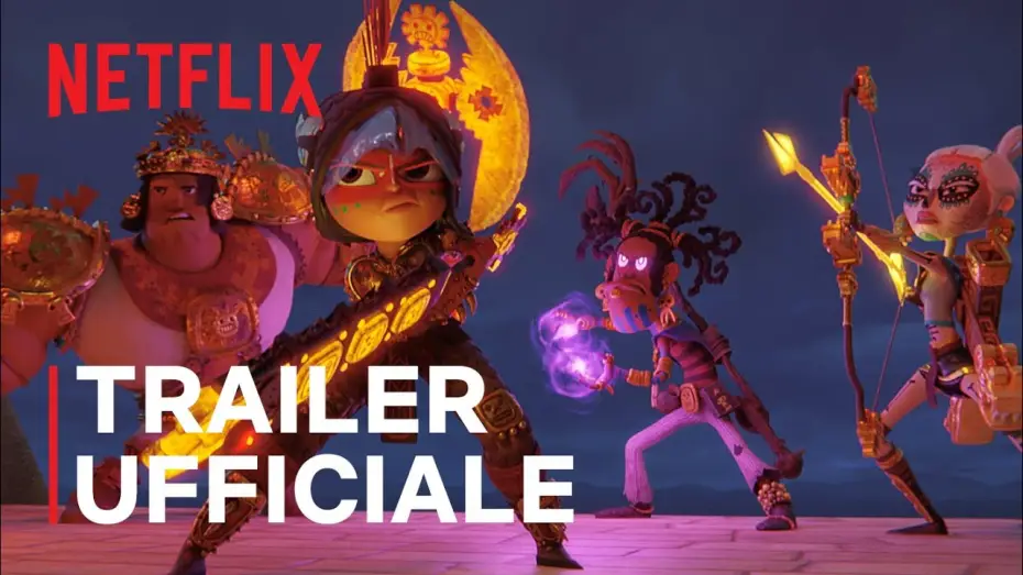 Видео к сериалу Wojownicza księżniczka Maya — Maya e i tre guerrieri | Trailer ufficiale | Netflix