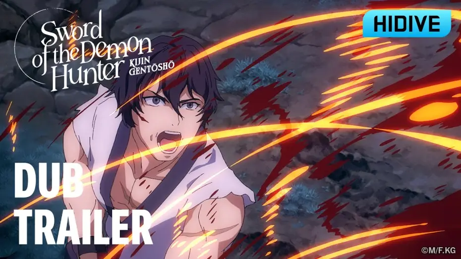 Wideo do serialu Sword of the Demon Hunter KIJIN GENTÔSHÔ — Dub Trailer