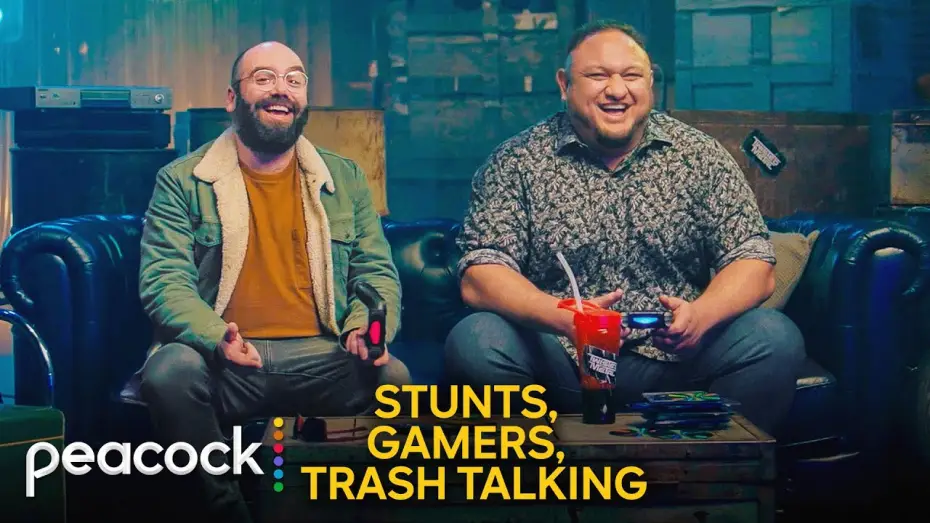 Wideo do serialu Twisted Metal — Samoa Joe and Michael Jonathan Smith Talk Stunts While Going Head-to-Head on Twisted Metal: Black