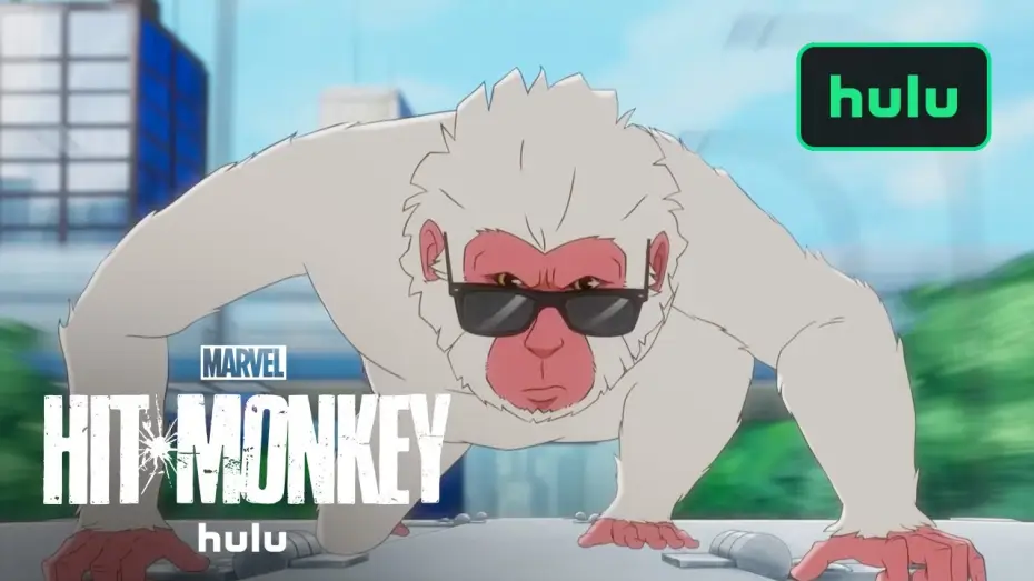 Видео к сериалу Marvel: Hit-Monkey — Date Announcement