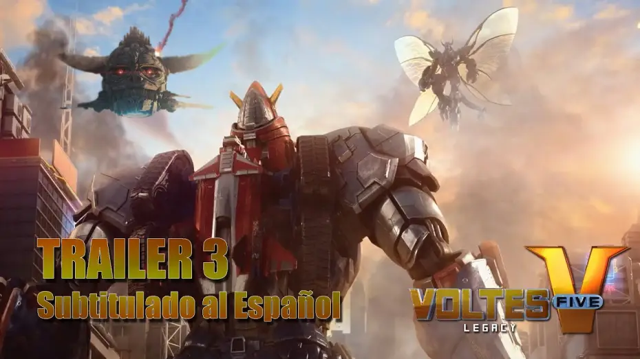 Wideo do serialu Voltes V: Dziedzictwo — Voltus V Legacy trailer 3 2022 Español Subtitulado HD