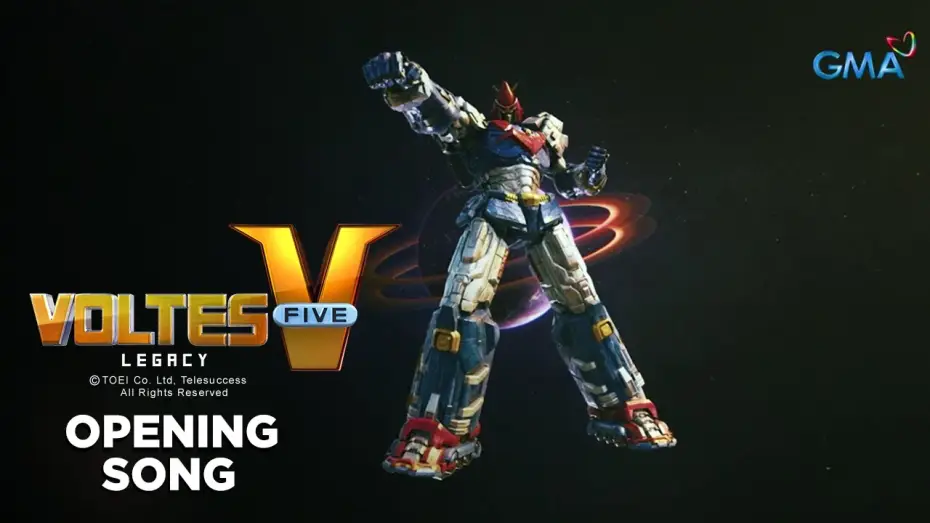 Wideo do serialu Voltes V: Dziedzictwo — Voltes V Legacy: Opening Song ('Voltes V No Uta')
