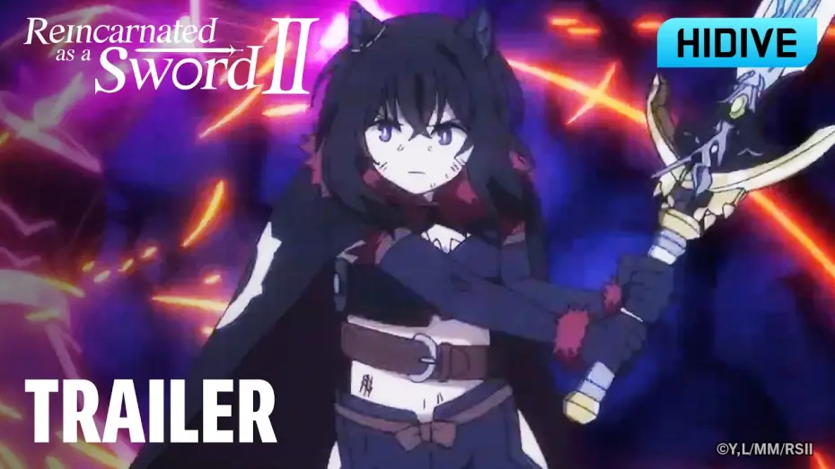 Wideo do serialu Reincarnated as a Sword — Reincarnated as a Sword Season 2 | Trailer | Coming Oct 2026 to HIDIVE