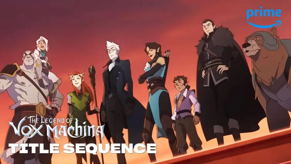 Видео к сериалу Legenda Vox Machiny — Title Sequence