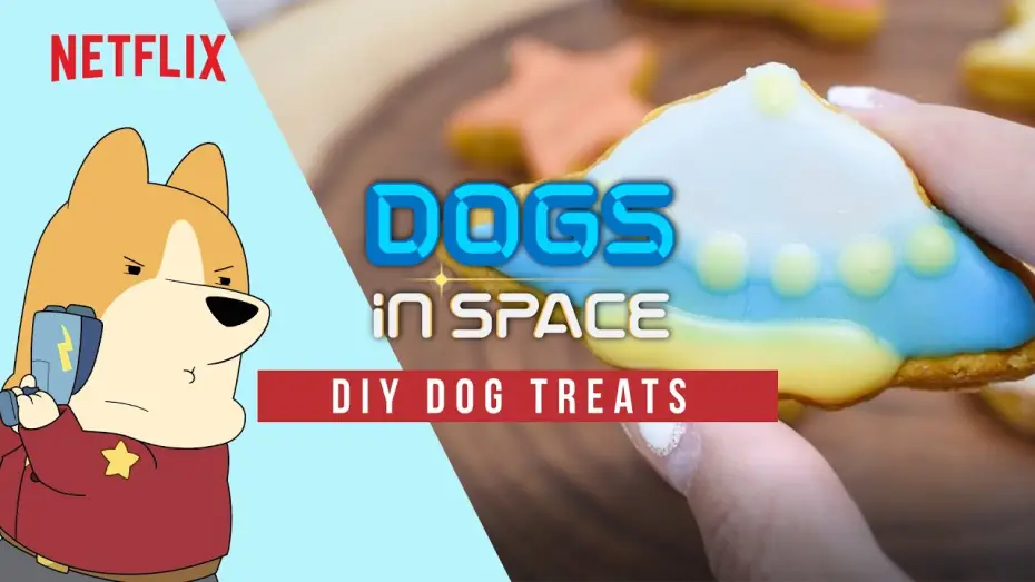 Wideo do serialu Psy w kosmosie — DIY Dog Treats Tutorial Inspired by Dogs in Space 🦴 Netflix Futures
