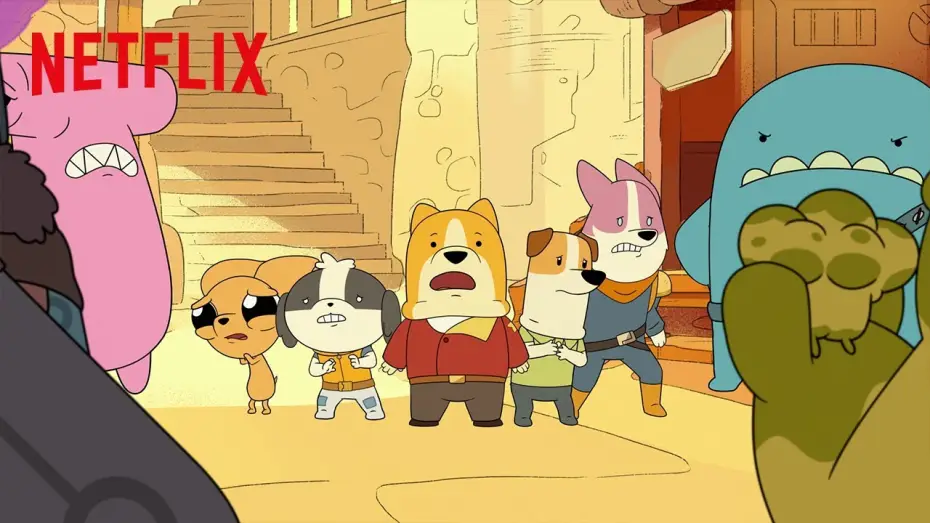 Wideo do serialu Psy w kosmosie — The Crew Has Gone Full Puppy! 🍼 Dogs in Space | Netflix Futures