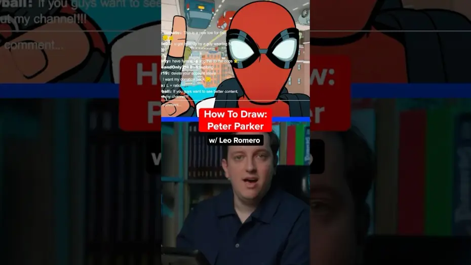 Wideo do serialu Spider-Man: przyjazny pająk z sąsiedztwa — How To Draw Spider-Man