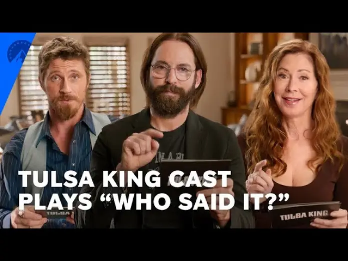 Wideo do serialu Król Tulsy — Cast Quiz: Who Said It?