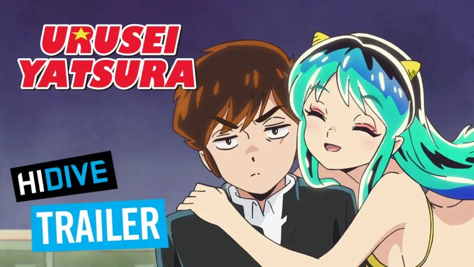 Видео к сериалу Urusei Yatsura: Kosmiczni natręci — HIDIVE Trailer