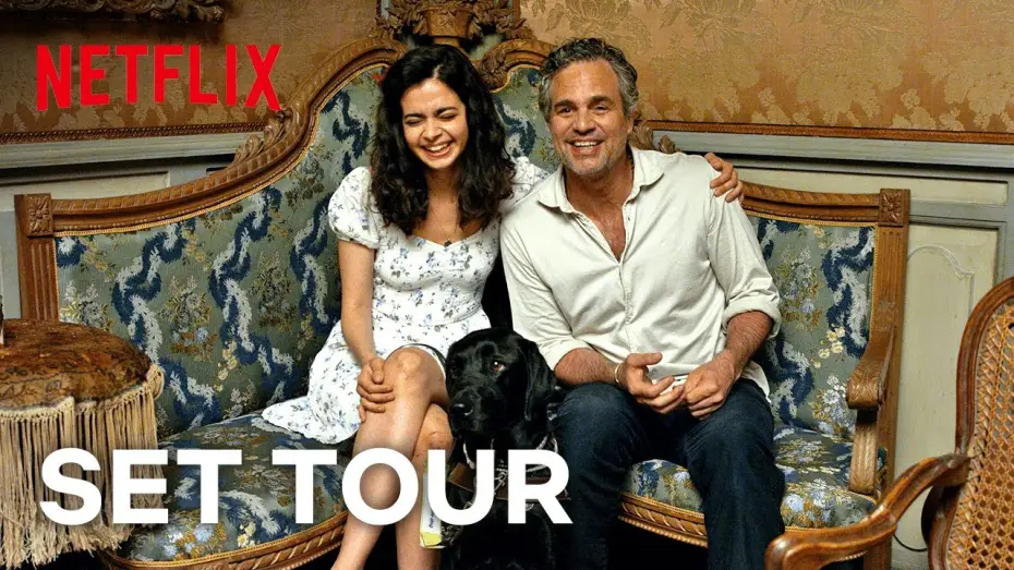 Wideo do serialu Światło, którego nie widać — Set Tour with Mark Ruffalo & Aria Mia Loberti