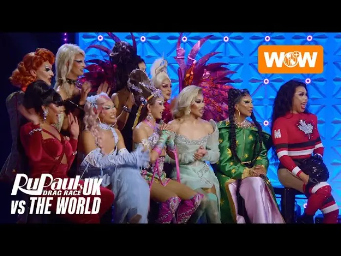 Wideo do serialu RuPaul's Drag Race UK vs The World — RuPaul's Drag Race UK vs The World | Season 3 Official Trailer | WOW Presents Plus