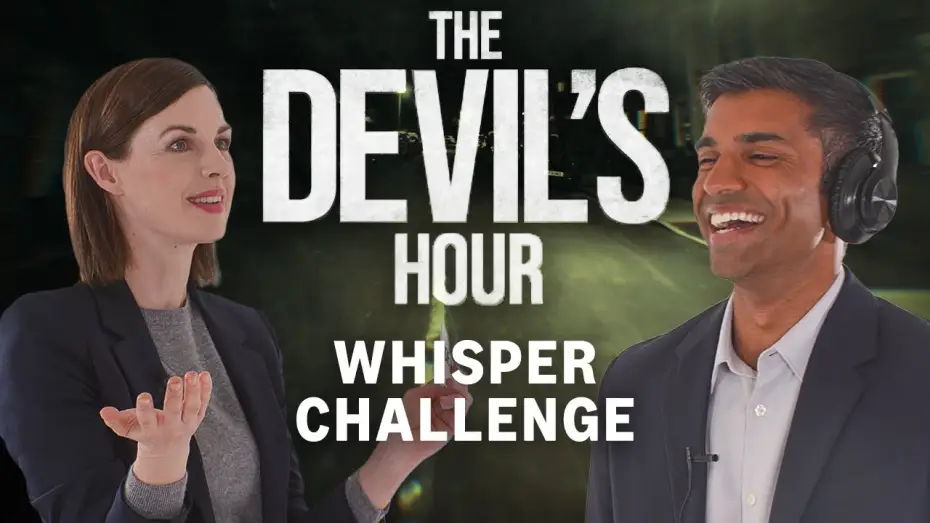Wideo do serialu Diabelska godzina — Jessica Raine & Nikesh Patel Play The Whisper Challenge
