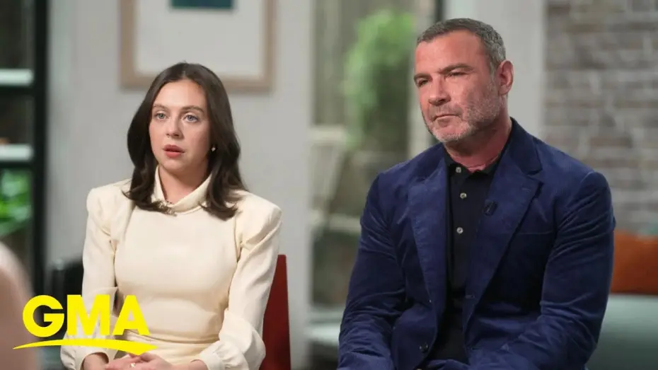 Видео к сериалу Światełko — Liev Schreiber and Bel Powley talk about new series, 'A Small Light' l GMA