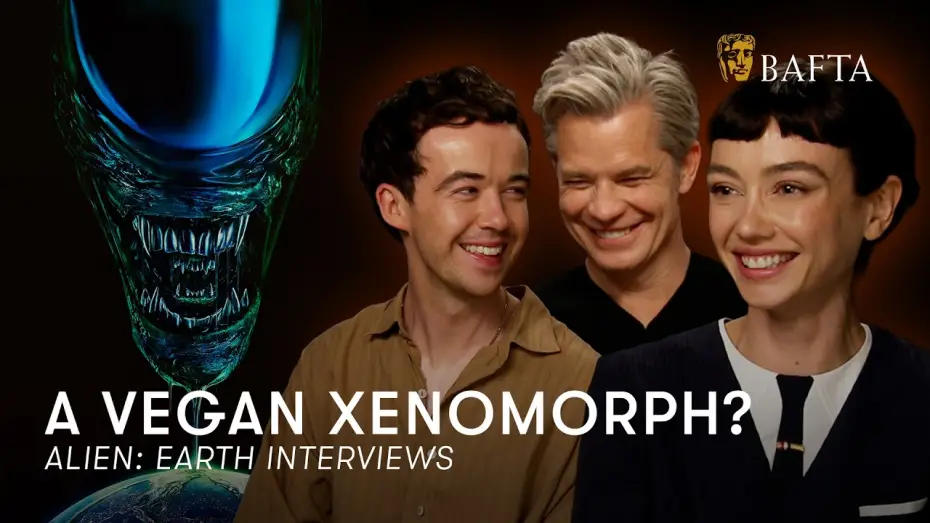 Wideo do serialu Obcy: Ziemia — Alien Earth Cast & Creators Reveal the Vegan Xenomorph and Filming in Thailand | BAFTA