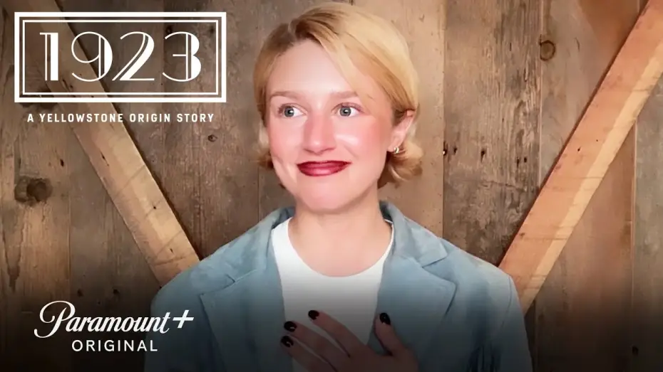 Wideo do serialu 1923 — Julia Schlaepfer on Appreciating the Outdoors