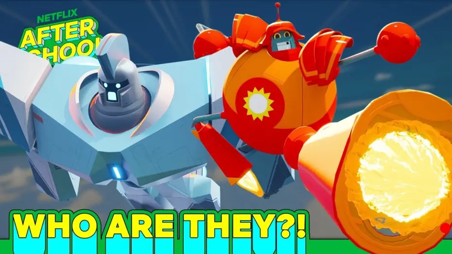 Wideo do serialu Bracia gigaroboty — Meet The Super Giant Robot Brothers!