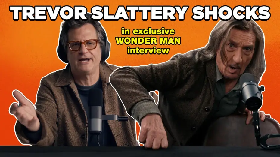 Видео к сериалу Wonder Man — Wonder Man's Trevor Slattery Loses it During Ben Mankiewicz Interview