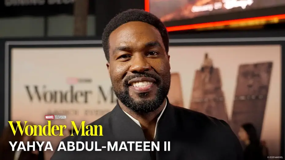 Видео к сериалу Wonder Man — Enter Yahya Abdul-Mateen II as Wonder Man in the MCU! - Wonder Man Red Carpet