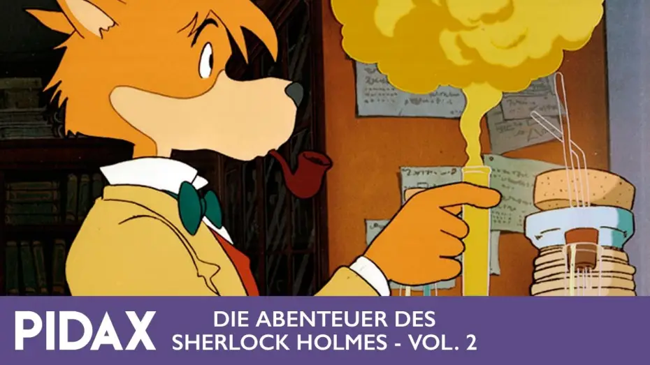 Видео к сериалу 名探偵ホームズ — Pidax - Die Abenteuer des Sherlock Holmes, Vol. 2 (1984/5, Hayao Miyazaki)
