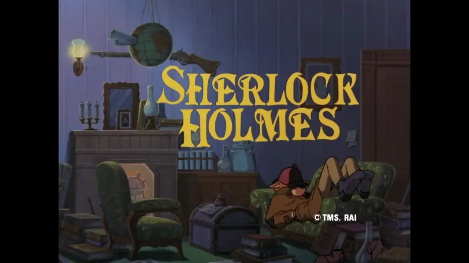 Видео к сериалу 名探偵ホームズ — Sherlock Hound - English Intro (HD)
