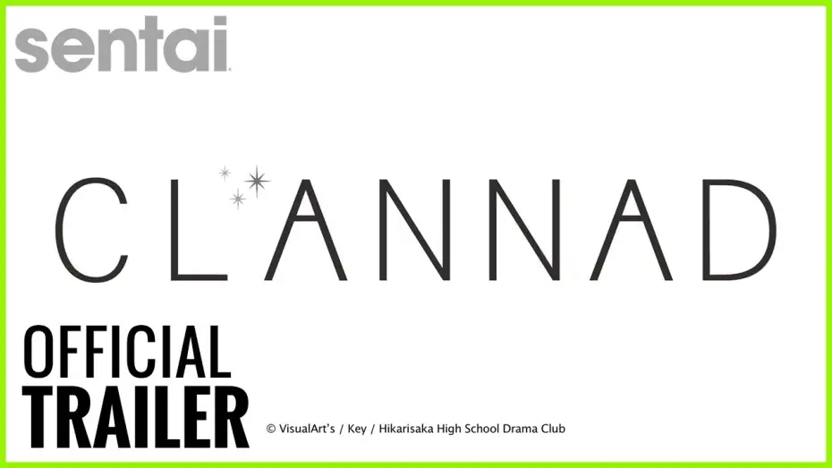 Wideo do serialu CLANNAD — Clannad Official Trailer