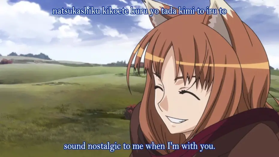 Видео к сериалу Spice and Wolf — Creditless OP 1 (English Subtitles)