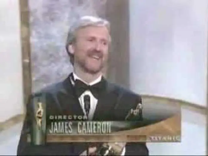 Видео к сериалу Oscary — James Cameron Wins Best Director: 70th Oscars (1998)
