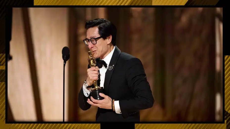 Видео к сериалу Oscary — Ke Huy Quan Wins Best Supporting Actor for 'Everything Everywhere All at Once' | 95th Oscars (2023)