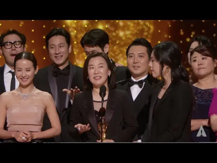 Видео к сериалу Oscary — "Parasite" wins Best Picture