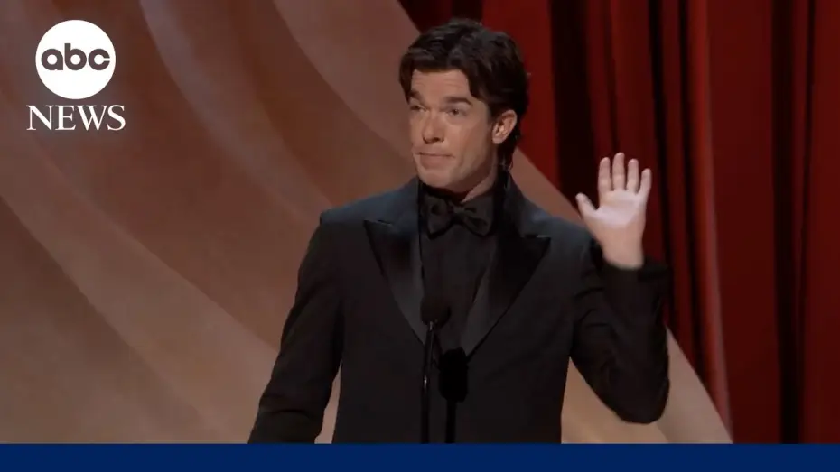 Видео к сериалу Oscary — Oscars 2024: John Mulaney thinks "Field of Dreams" should have been nominated for Best Picture