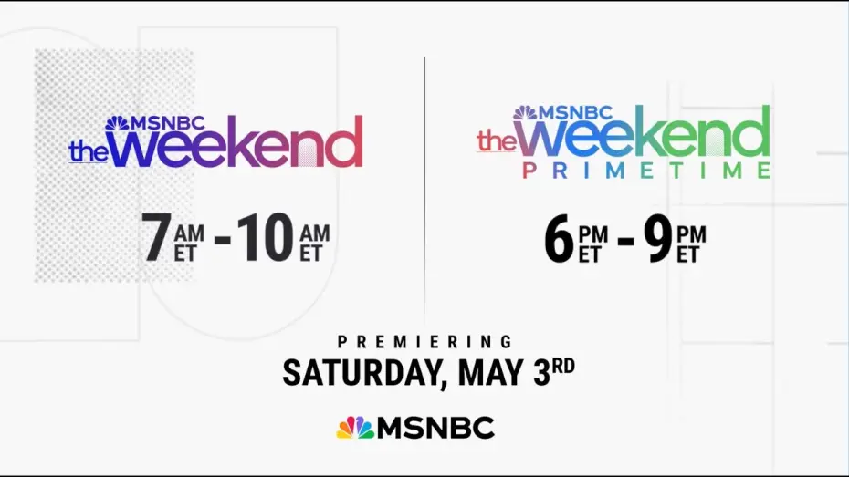 Wideo do serialu TheWeekend — The Weekend and The Weekend: Primetime | MSNBC