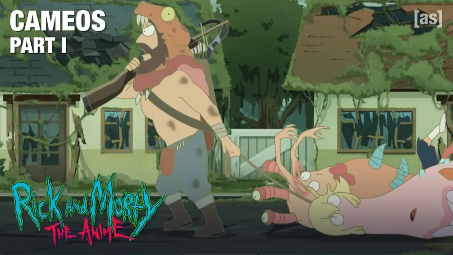 Wideo do serialu Rick i Morty: Anime — Episodes 1-3 Cameos