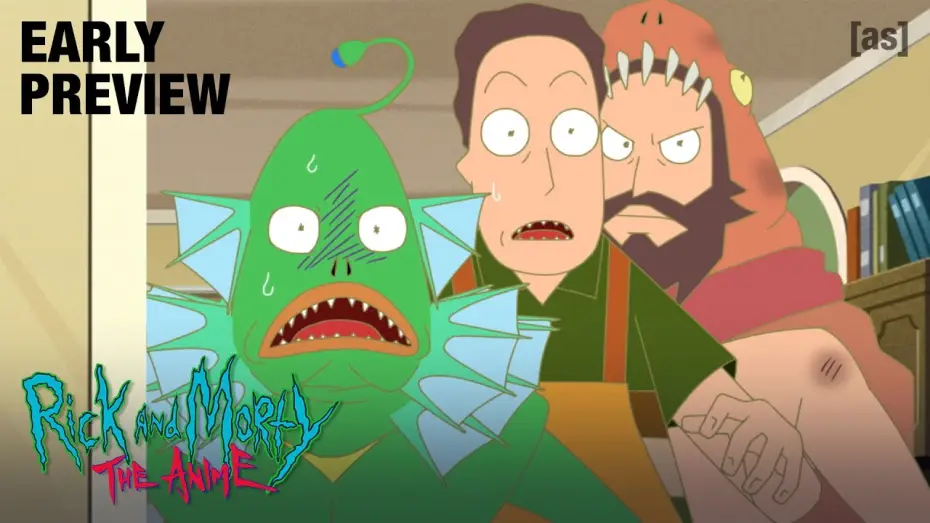 Wideo do serialu Rick i Morty: Anime — Early Preview: Two Jerrys