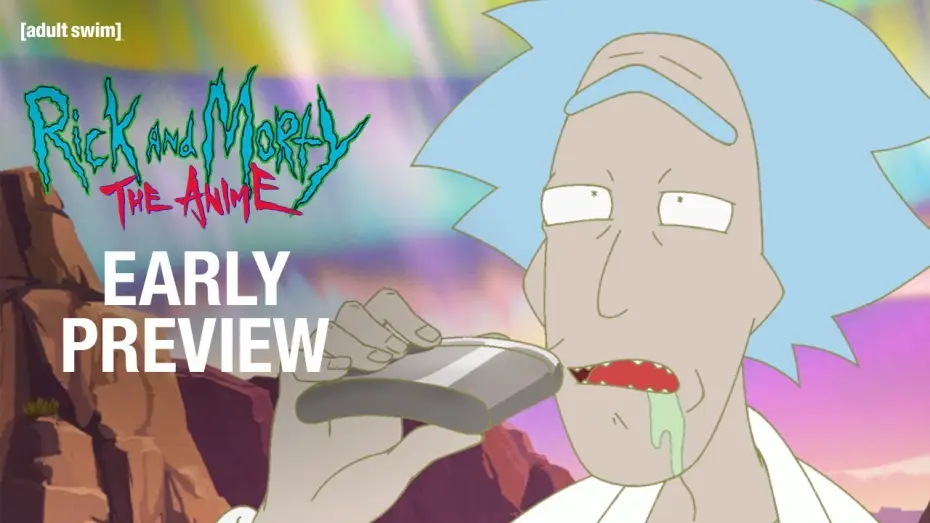 Wideo do serialu Rick i Morty: Anime — Early Look [Subtitled]