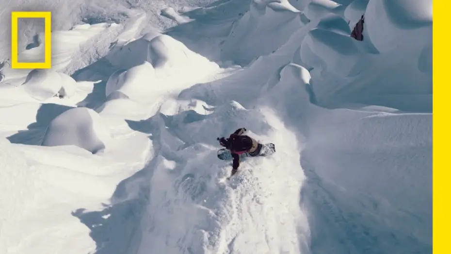 Wideo do serialu Jimmy Chin: Na granicy wytrzymałości — Riding the Avalanche | Edge of the Unknown on Disney+