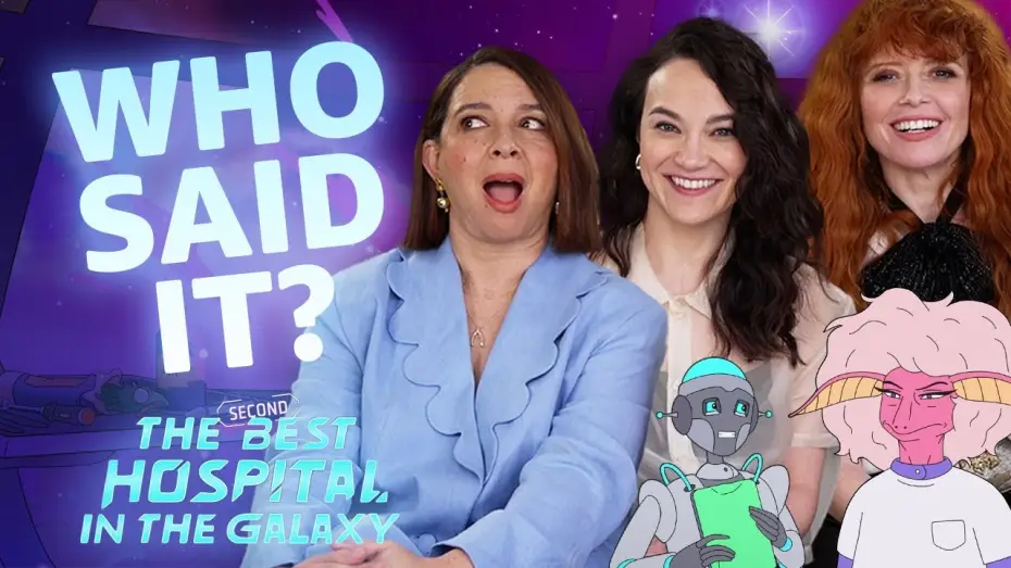 Видео к сериалу Drugi najlepszy szpital galaktyki — Maya Rudolph & Natasha Lyonne Play ‘Who Said That’