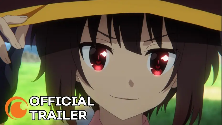 Видео к сериалу Kono Subarashii Sekai ni Bakuen wo! — Official Trailer [Subtitled]
